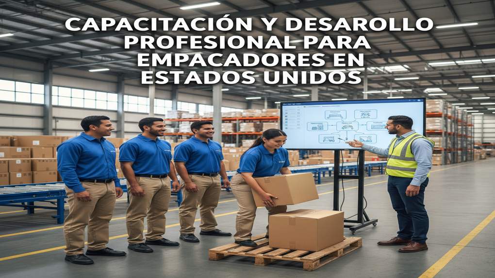 Capacitación y desarrollo profesional para empacadores en Estados Unidos
