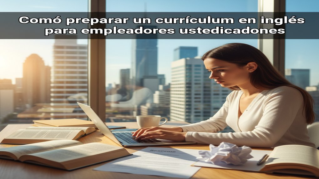 Cómo preparar un currículum en inglés para empleadores estadounidenses