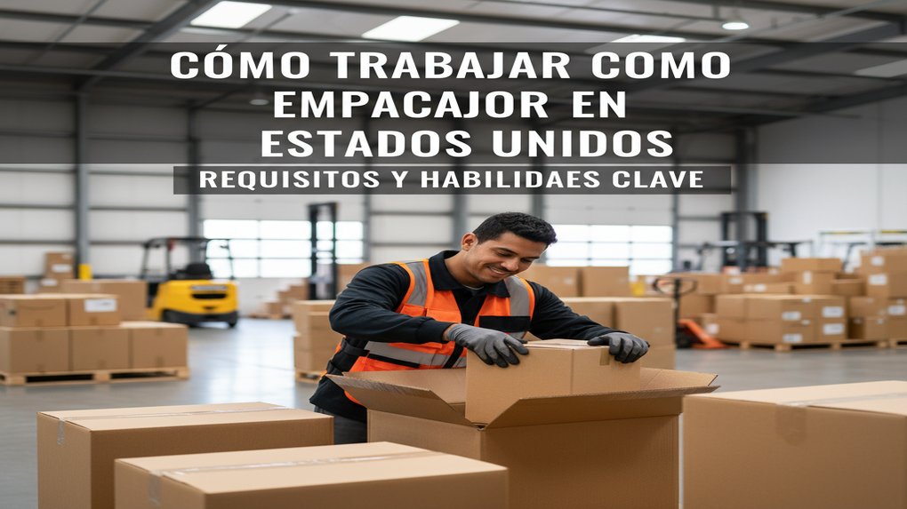 Cómo trabajar como empacador en Estados Unidos: requisitos y habilidades clave