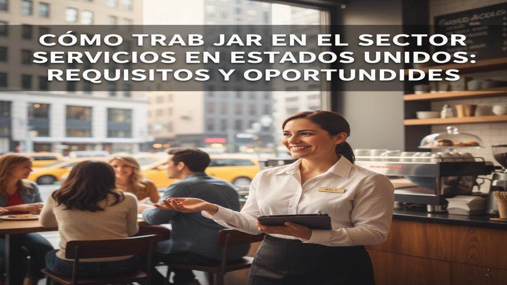 Cómo trabajar en el sector servicios en Estados Unidos: requisitos y oportunidades
