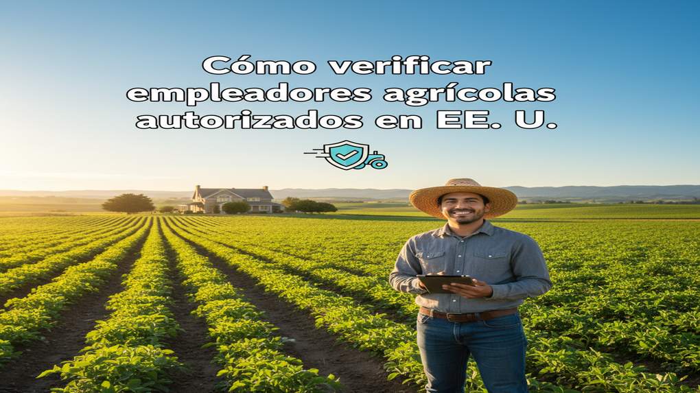 Cómo verificar empleadores agrícolas autorizados en EE. UU.