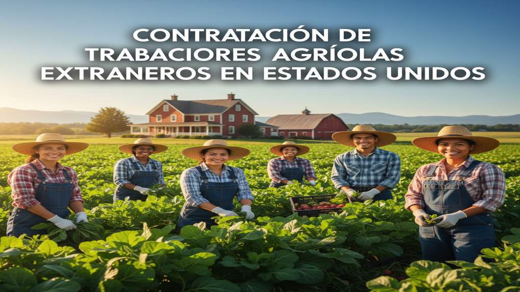 Contratación de trabajadores agrícolas extranjeros en Estados Unidos