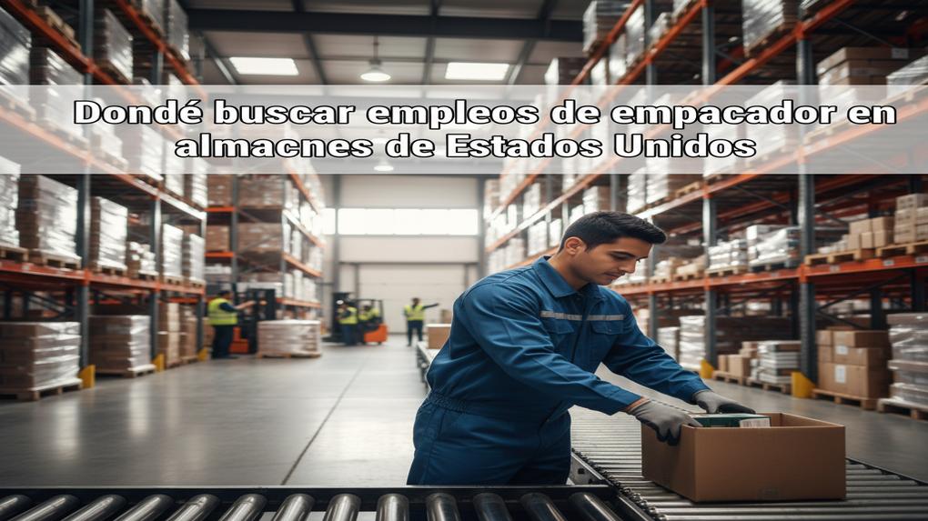 Dónde buscar empleos de empacador en almacenes de Estados Unidos
