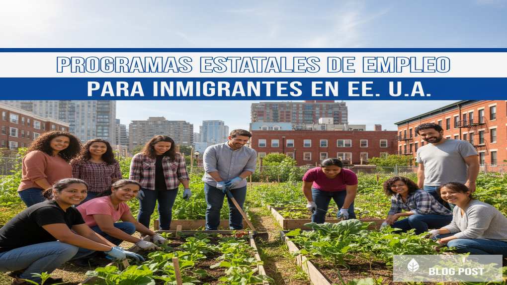 Programas estatales de empleo para inmigrantes en EE. UU.