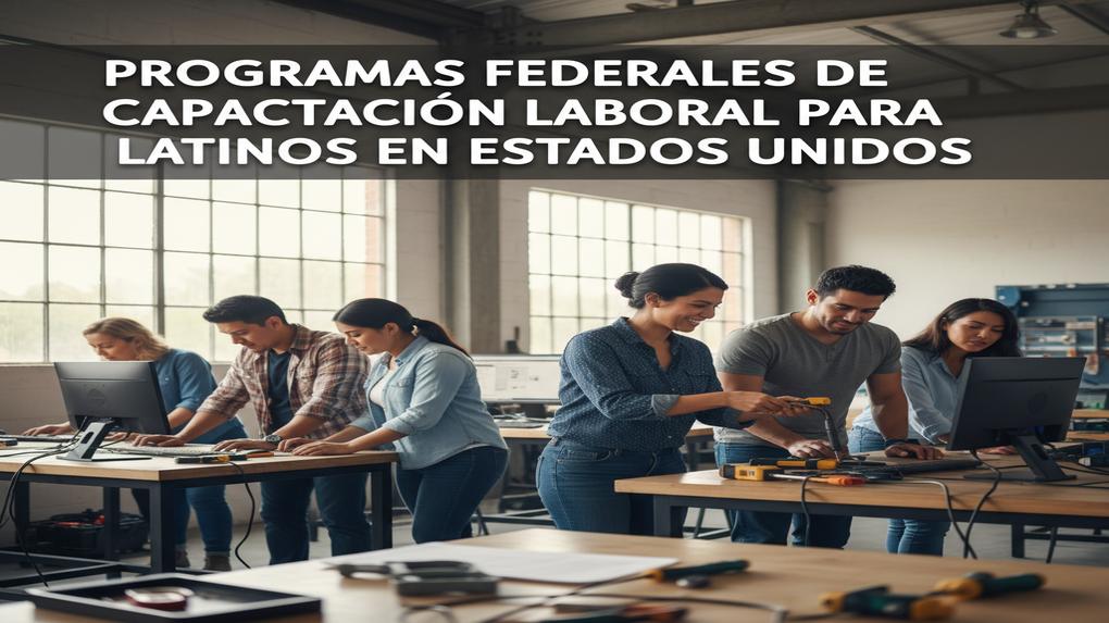 Programas federales de capacitación laboral para latinos en Estados Unidos