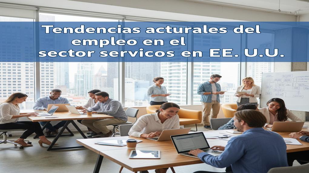 Tendencias actuales del empleo en el sector servicios en EE. UU.